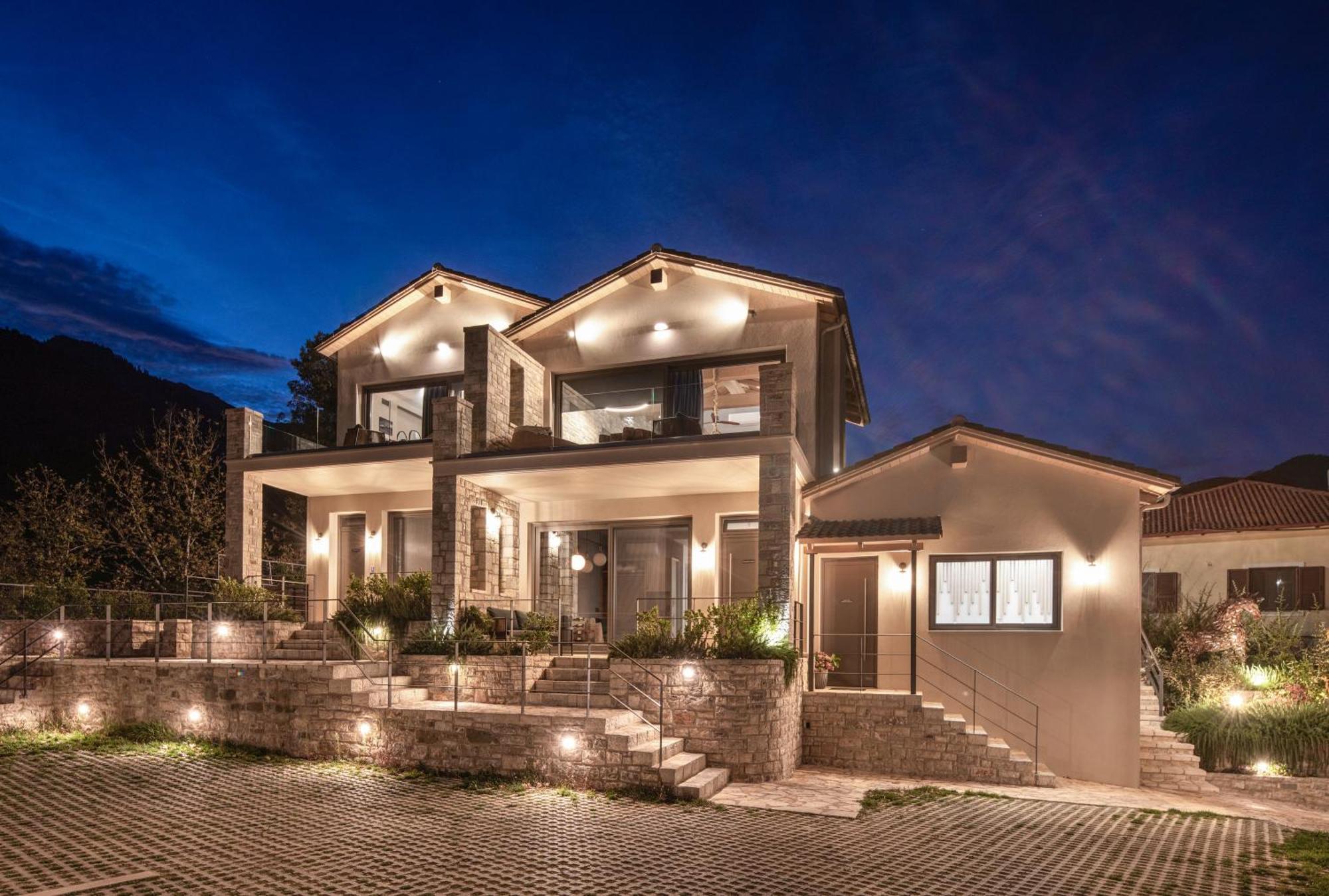 Evora Luxury Suites Mega Chorio Extérieur photo