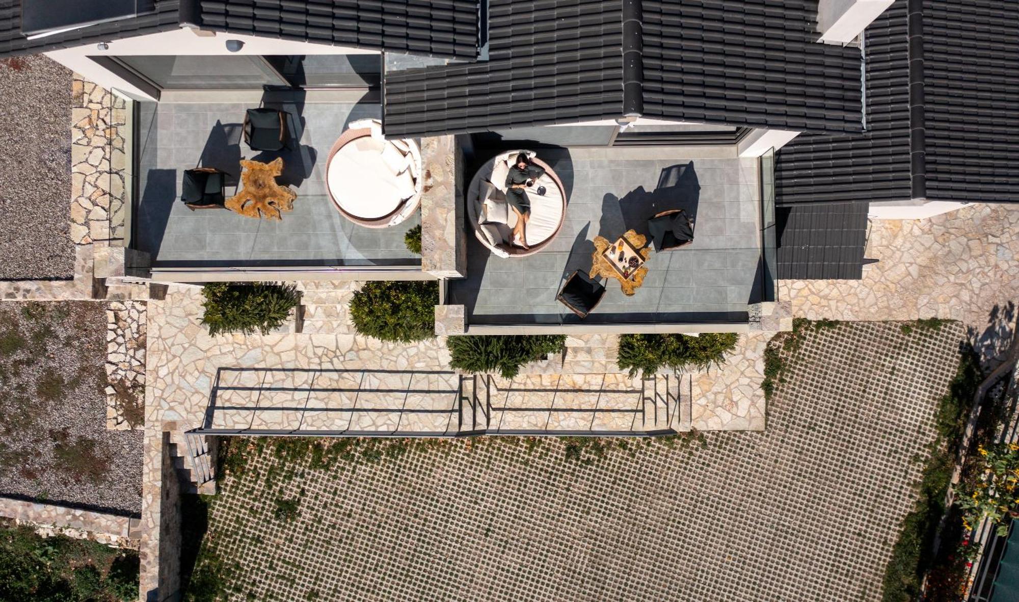 Evora Luxury Suites Mega Chorio Extérieur photo