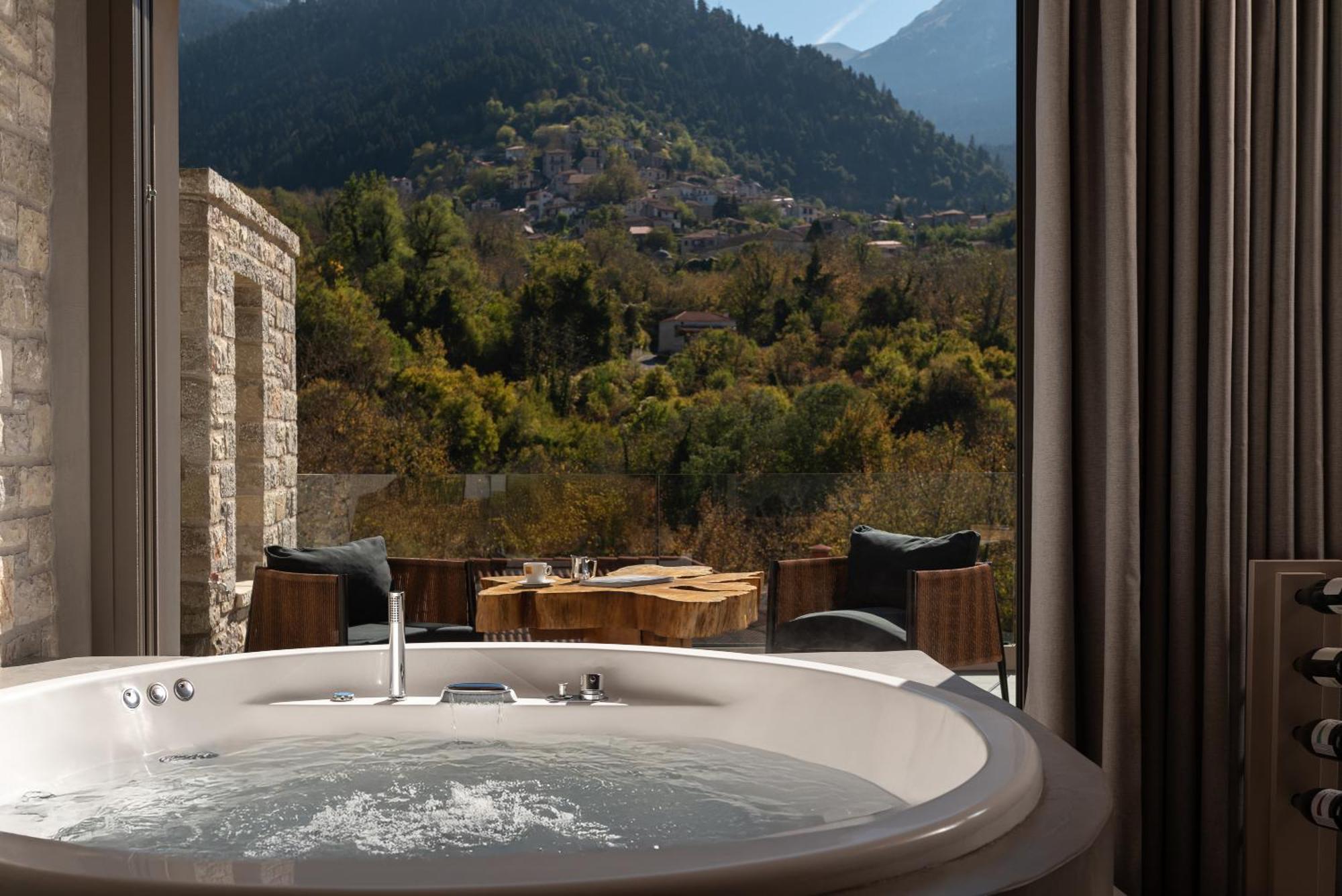 Evora Luxury Suites Mega Chorio Extérieur photo
