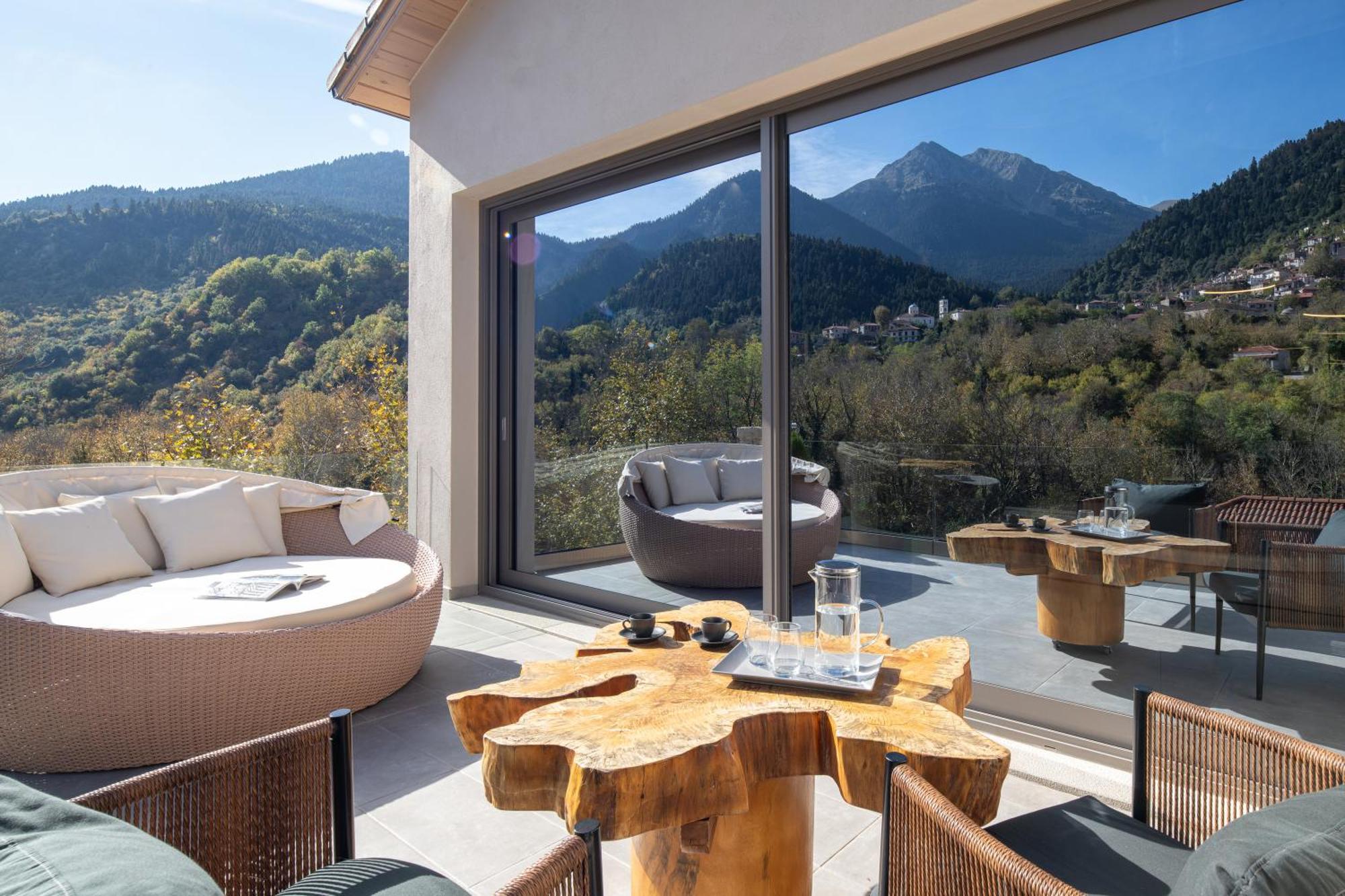 Evora Luxury Suites Mega Chorio Extérieur photo