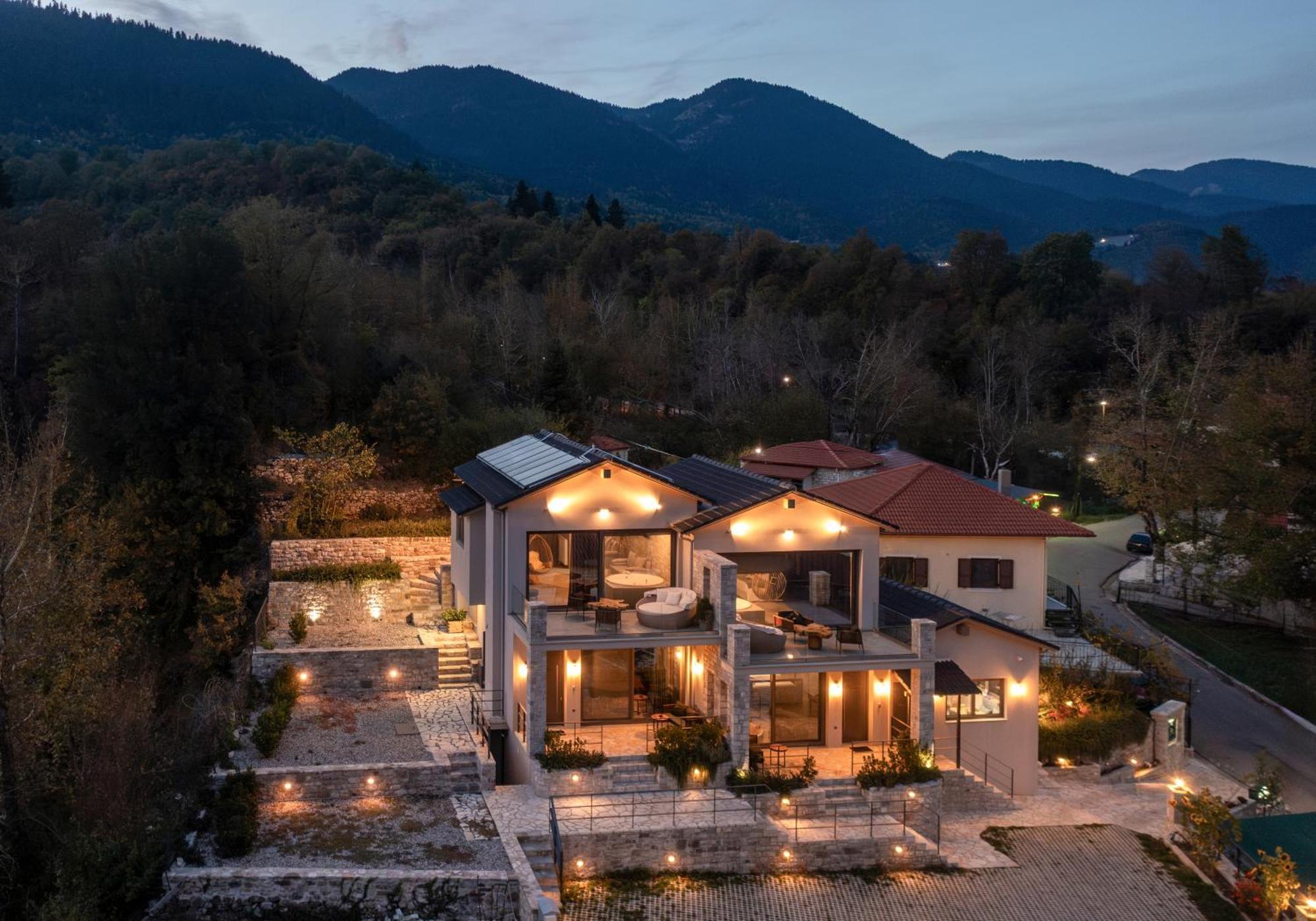 Evora Luxury Suites Mega Chorio Extérieur photo