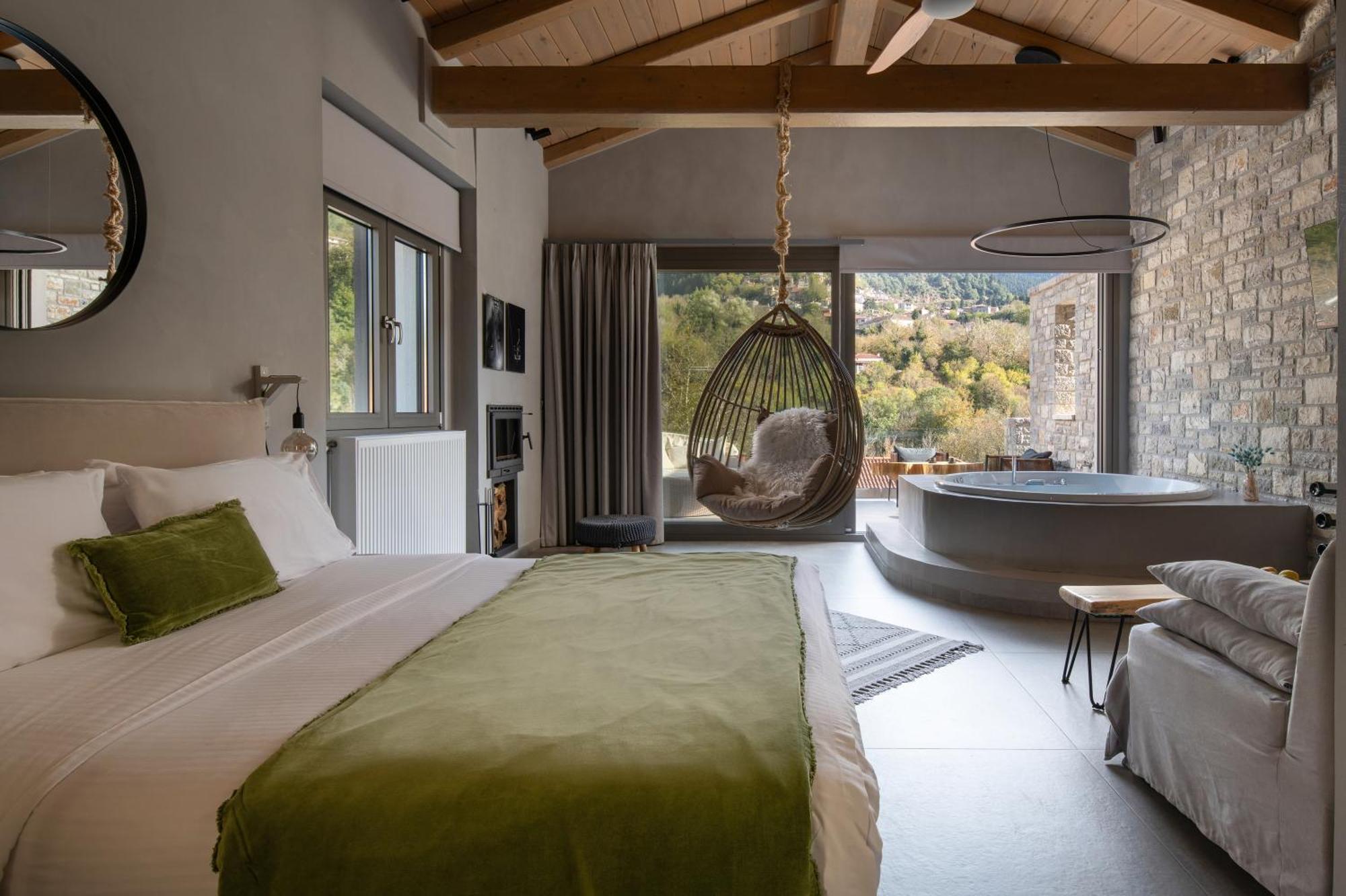 Evora Luxury Suites Mega Chorio Extérieur photo