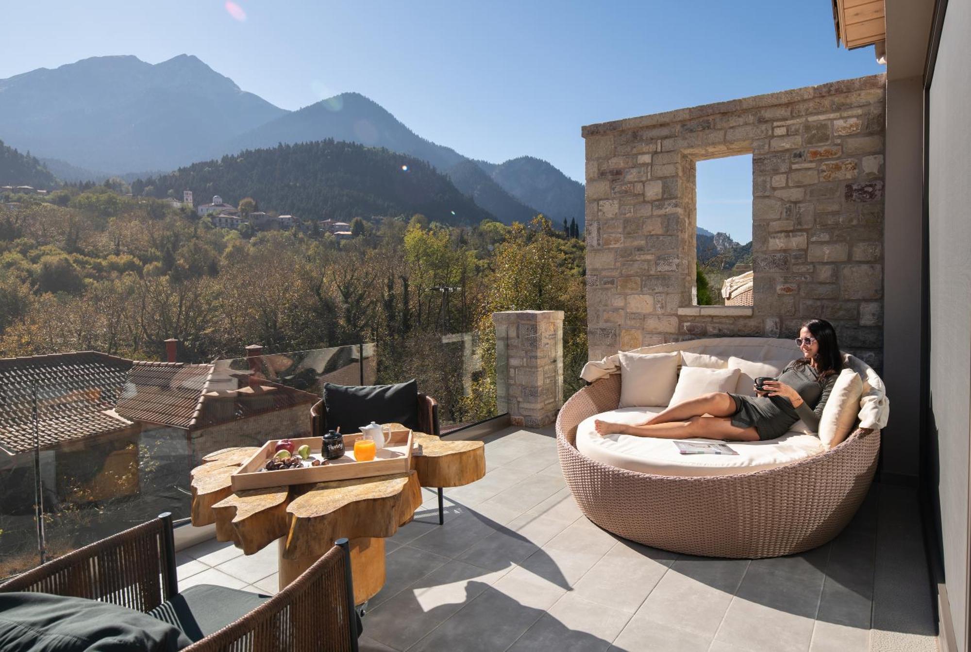 Evora Luxury Suites Mega Chorio Extérieur photo
