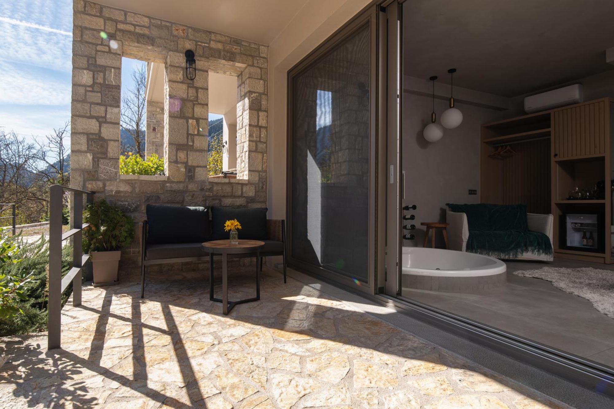 Evora Luxury Suites Mega Chorio Extérieur photo