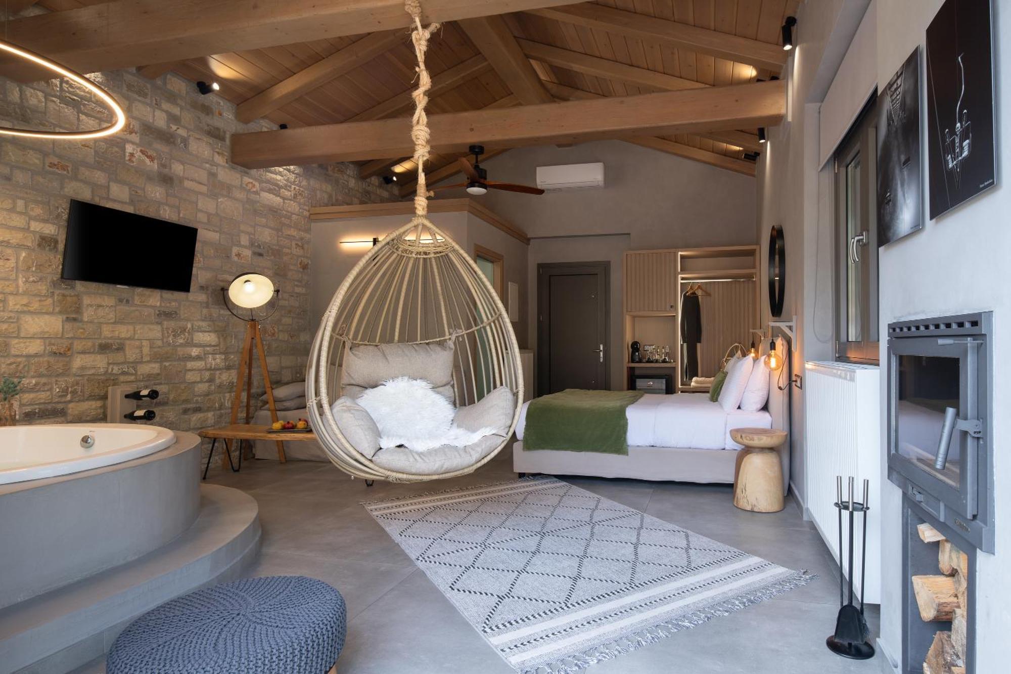 Evora Luxury Suites Mega Chorio Extérieur photo