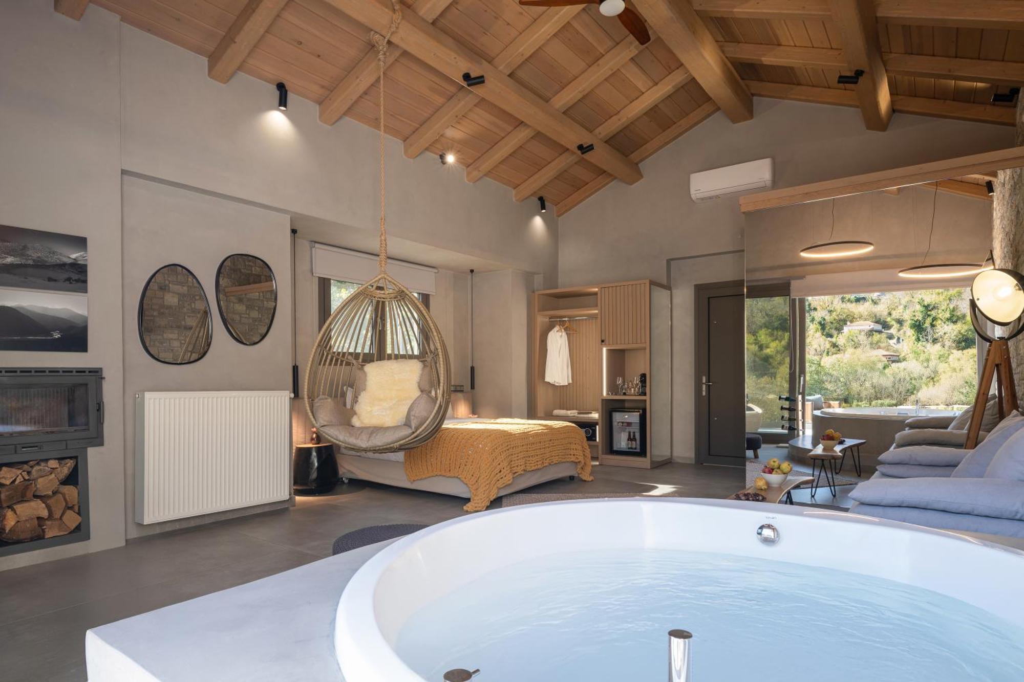 Evora Luxury Suites Mega Chorio Extérieur photo