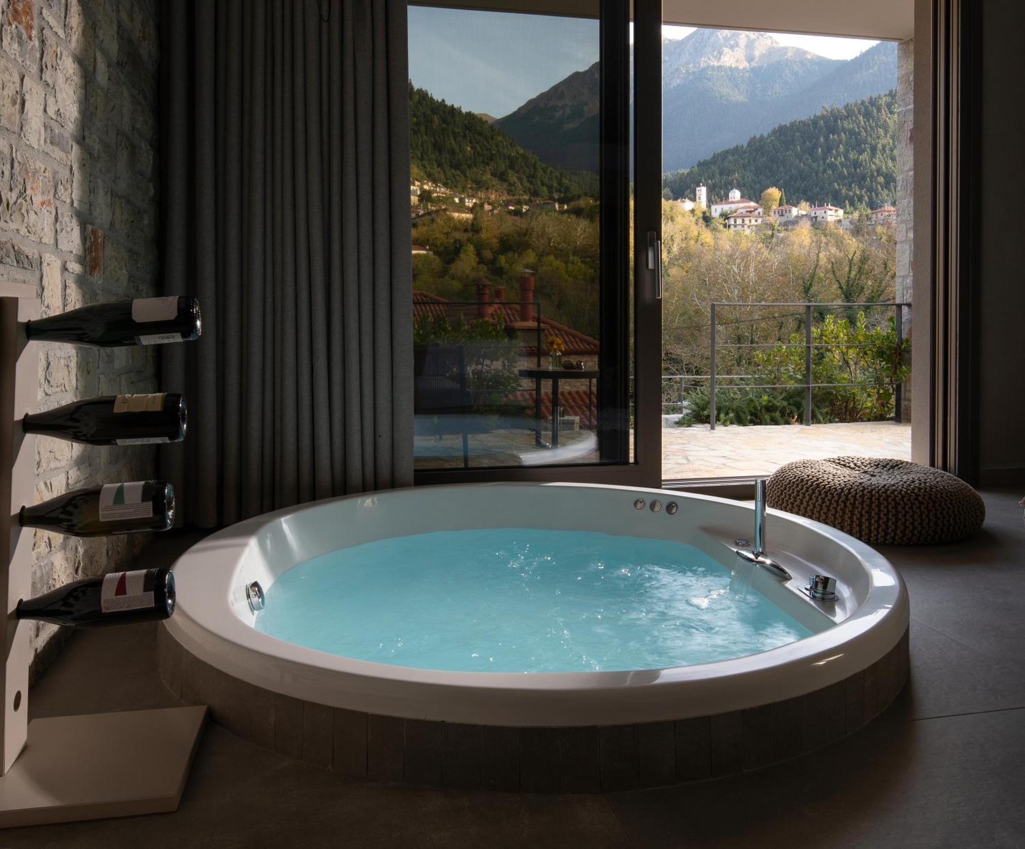 Evora Luxury Suites Mega Chorio Extérieur photo