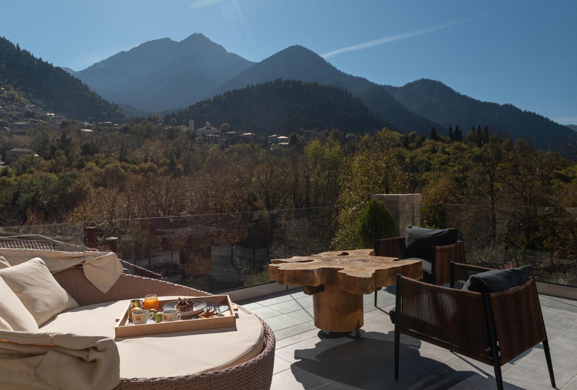 Evora Luxury Suites Mega Chorio Extérieur photo