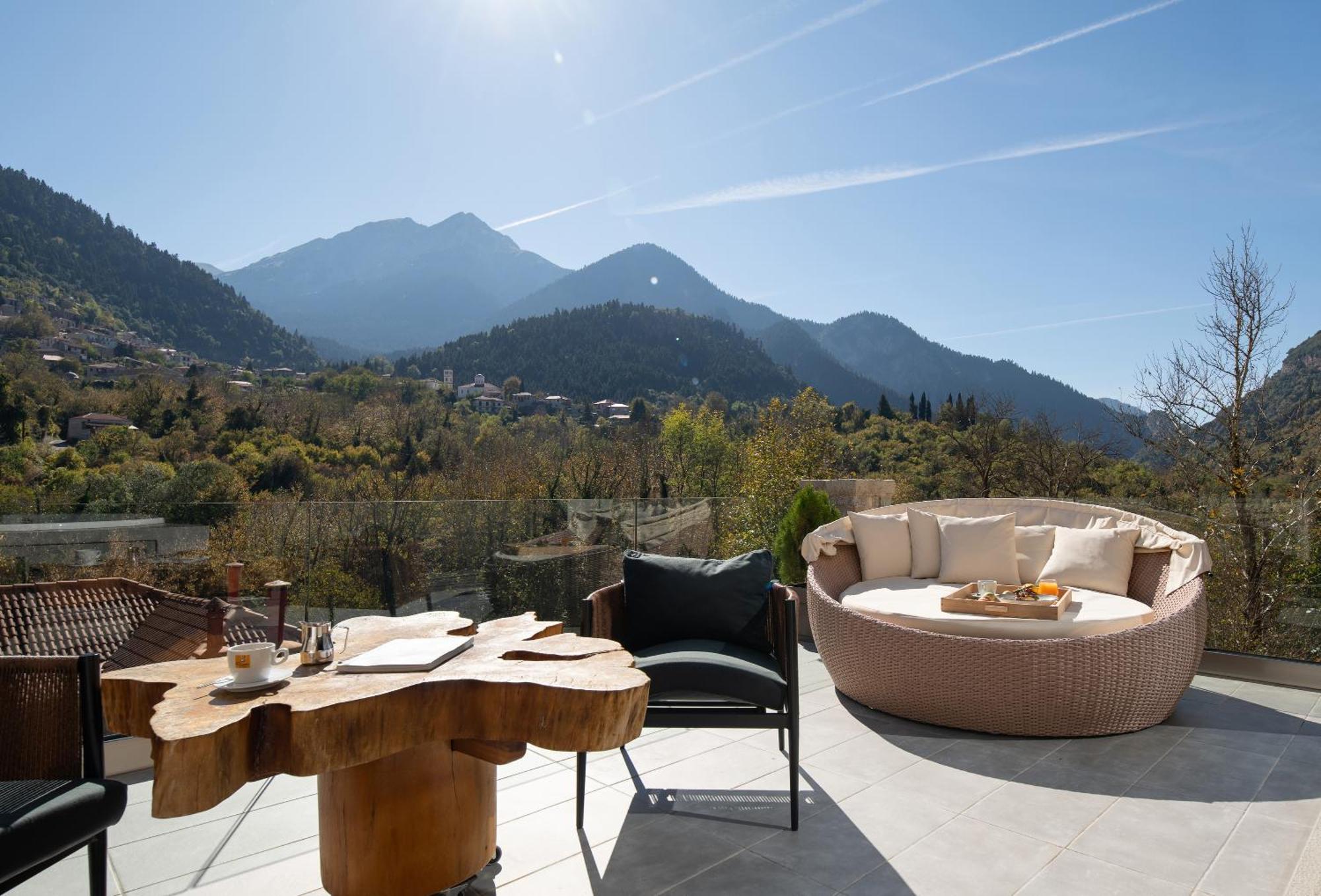 Evora Luxury Suites Mega Chorio Extérieur photo